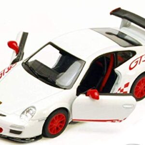 Porsche 911 GT3 RS 1:36 Scale 5inch Die Cast Model Toy Sports Car - White