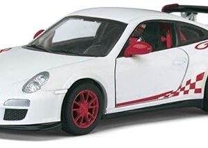 Porsche 911 GT3 RS 1:36 Scale 5inch Die Cast Model Toy Sports Car - White