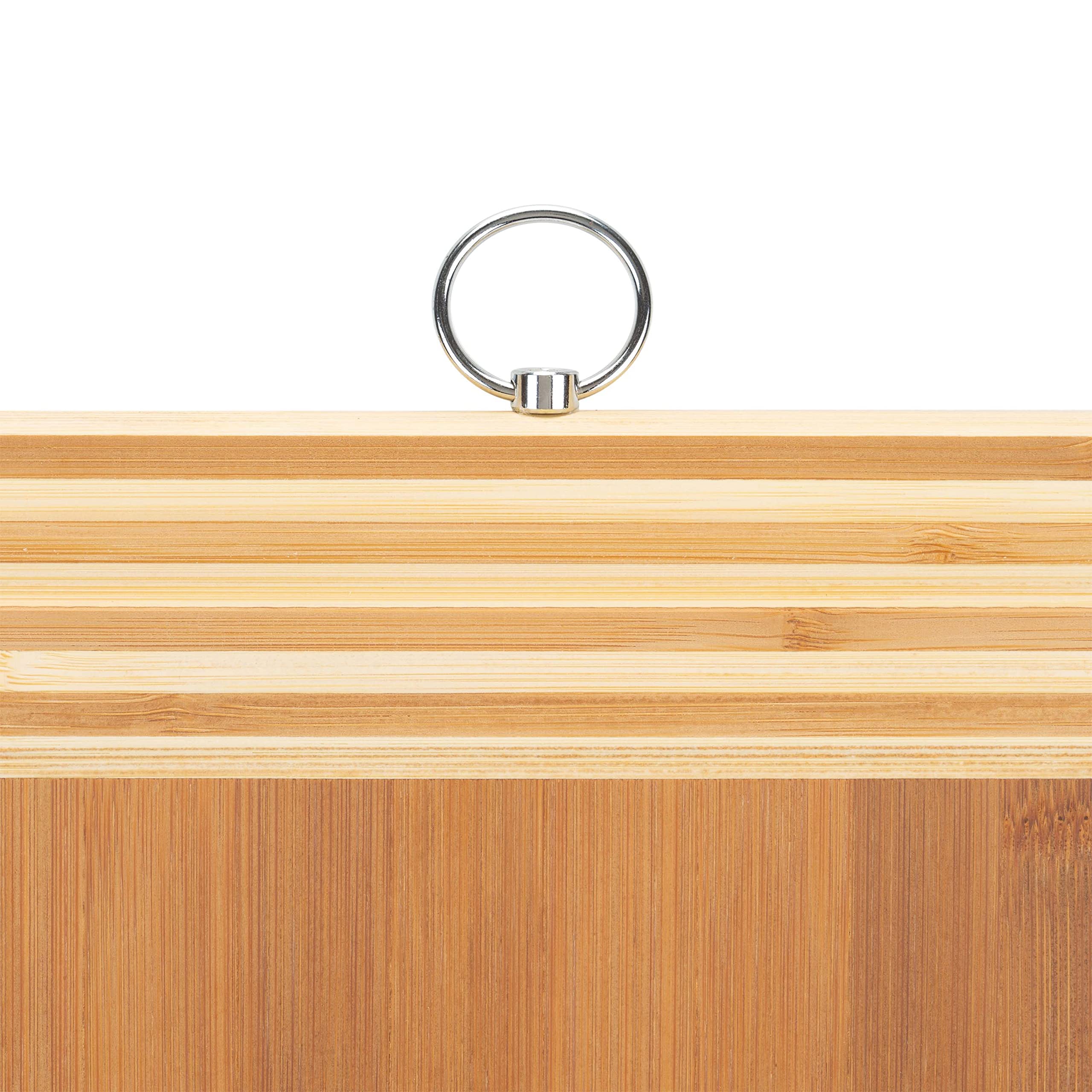 Kitchen Details Bamboo Cutting Board | Extra Large | Dual Sided Surface | Ultra Thick | Cut Resistant | Drip Edge