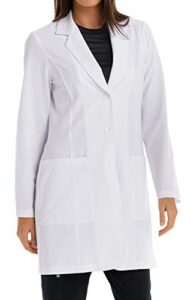 grey's anatomy signature 2402 35" women's lab coat (white, large)
