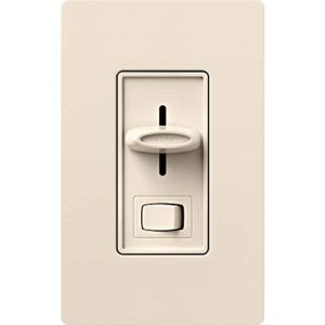 Lutron Skylark LED+ Dimmer Switch for Dimmable LED, Halogen and Incandescent Bulbs | 150W/Single-Pole or 3-Way | SCL-153P-LA | Light Almond