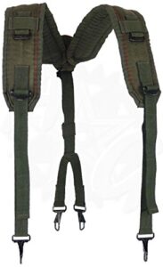 u.s. military suspenders lc-1 individual equipment previously issued