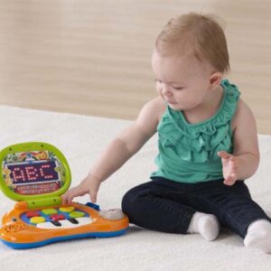 VTech Baby's Light-Up Laptop,Orange