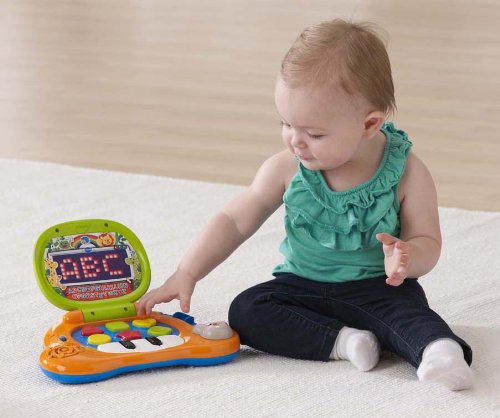 VTech Baby's Light-Up Laptop,Orange