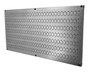 wall control pegboard 16in x 32in horizontal galvanized metal pegboard tool board panel