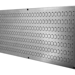 Wall Control Pegboard 16in x 32in Horizontal Galvanized Metal Pegboard Tool Board Panel