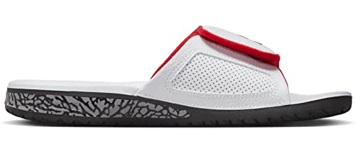 Nike Jordan Hydro 3 Mens Sandals 854556-103_9 - White/University RED-Black