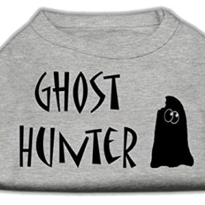 Mirage Pet Products Ghost Hunter Screen Print Shirt Light Pink with Black Lettering XS (8)