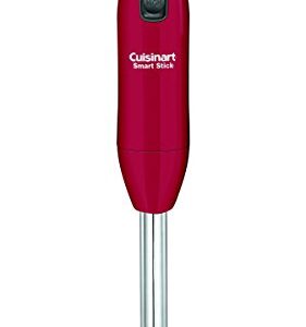 Cuisinart CSB-75R Smart Stick 2-Speed Immersion Hand Blender, Red