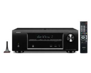 denon avr-e300 5.1 channel 3d pass through and networking home theater av receiver with airplay (discontinued by manufacturer)