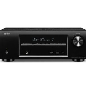 Denon AVR-E300 5.1 Channel 3D Pass Through and Networking Home Theater AV Receiver with AirPlay (Discontinued by Manufacturer)