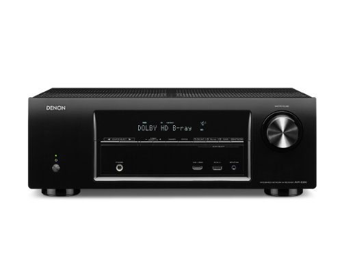 Denon AVR-E300 5.1 Channel 3D Pass Through and Networking Home Theater AV Receiver with AirPlay (Discontinued by Manufacturer)