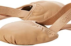 Capezio womens Leather Pirouette Ii Dance Shoe, Nude, X-Small US