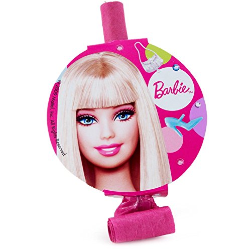 Amscan Barbie All Doll'd Up Blowouts (8 per package)