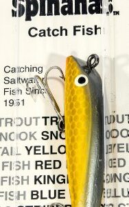 Boone Spinana Lure, Yellow Scale, 3-Ounce