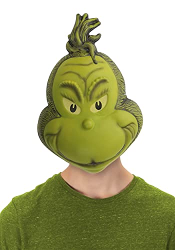 Dr. Seuss The Grinch Costume Mask for Adults and Kids Standard