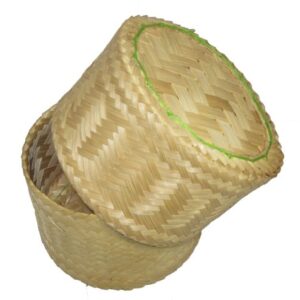 Thai Handmade Sticky Rice Serving Basket midiuml size