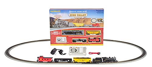 Bachmann Trains - Echo Valley Express DCC Sound Value Ready To Run Electric Train Set - HO Scale