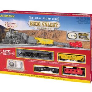 Bachmann Trains - Echo Valley Express DCC Sound Value Ready To Run Electric Train Set - HO Scale