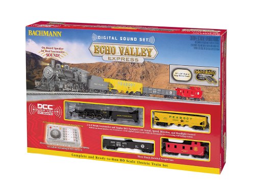 Bachmann Trains - Echo Valley Express DCC Sound Value Ready To Run Electric Train Set - HO Scale