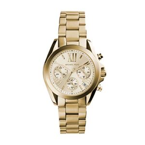 michael kors women's bradshaw gold-tone watch mk5798