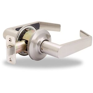 yh collection augusta lever in satin nickel - passage