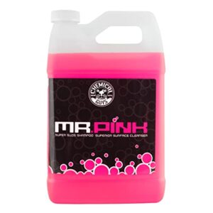 chemical guys cws_402 mr. pink foaming car wash soap (works with foam cannons, foam guns or bucket washes) safe for cars, trucks, motorcycles, rvs & more, 128 fl oz, candy scent