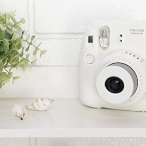 FujiFilm Instax Mini 8 with Strap and Batteries (White)