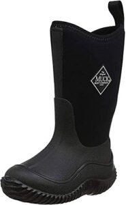 muck boot muck arctic weekend mid-height rubber womens winter boots, black, 9