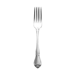 oneida 2552frsf arbor rose flatware - dinner fork - case of 1 dozen