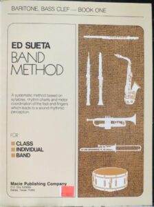 macie publishing 1566177626 ed sueta band method volume1 baritone bc