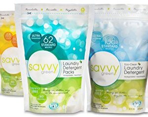 Savvy Green, Oxygen Brightening Powder Lbs, Unscented, 40 Ounce