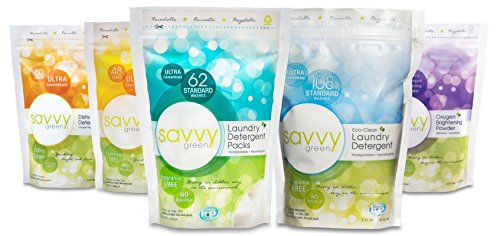 Savvy Green, Oxygen Brightening Powder Lbs, Unscented, 40 Ounce