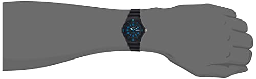 Casio Unisex MRW200H-2BV Neo-Display Black Watch with Resin Band