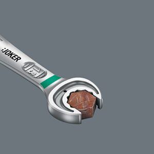 Wera - 5073283001 4013288167385 Ratcheting Combination Wrench Joker 1"/2x177mm, Multi