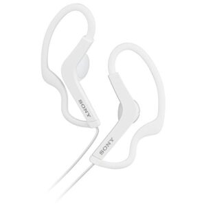 sony mdras200 active sports headphones (white)