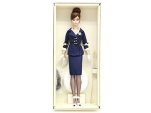 barbie collector fashion model boater ensemble silkstone fan club exclusive- limited