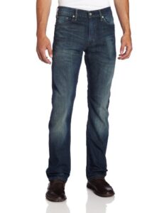 levi's men's 513 slim straight jeans, cash, 34w x 30l