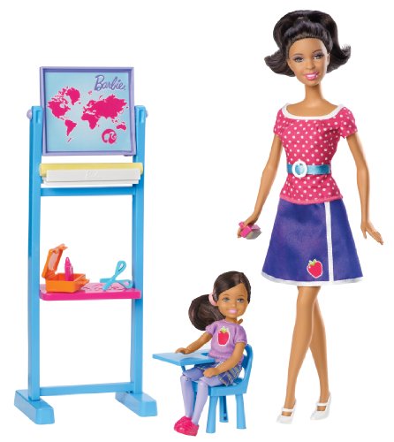 Barbie I Can Be Teacher Nikki Doll Playset