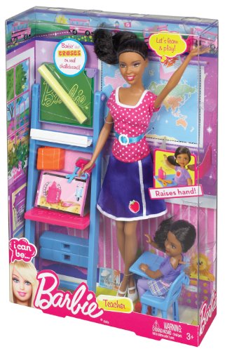 Barbie I Can Be Teacher Nikki Doll Playset