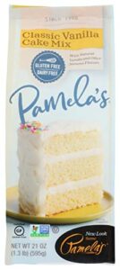 pamelas classic vanilla cake mix, 21 oz