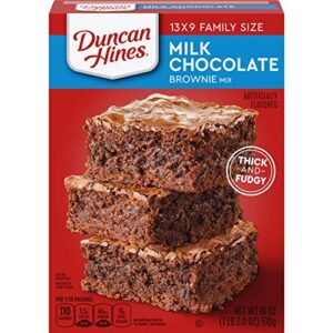 duncan hines brownie mix, milk chocolate, 18 oz