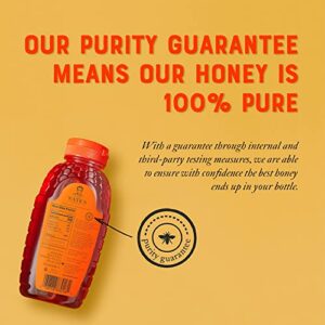 Nature Nate's 100% Pure, Raw & Unfiltered Honey, 16 oz. Squeeze Bottle; All-natural Sweetener, No Additives