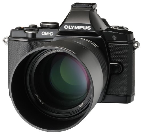 Olympus LH-61F Metal Lens Hood for M.ZUIKO Digital 75mm 1:1.8 Lens - Black