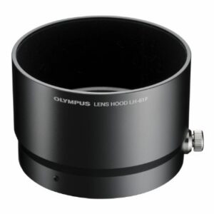 Olympus LH-61F Metal Lens Hood for M.ZUIKO Digital 75mm 1:1.8 Lens - Black