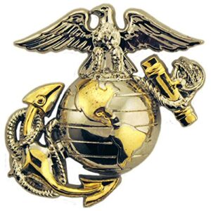 eagleemblems united states marine corps gold tone logo emblem lapel / hat pin