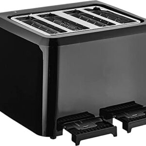 Cuisinart CPT-142BK 4-Slice Compact Plastic Toaster, Black