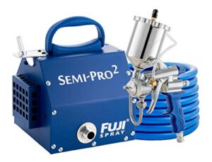 fuji spray 2203g semi-pro 2-gravity hvlp spray system, blue