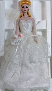 limited edition porcelain wedding party barbie 1989