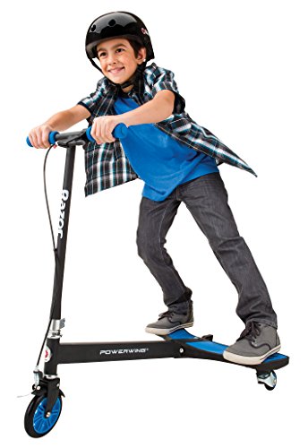 Razor PowerWing Caster Scooter for Kids Ages 6+ - Dual Inclined Casters for Drifting and Spinning, For Riders up to 143 lbs